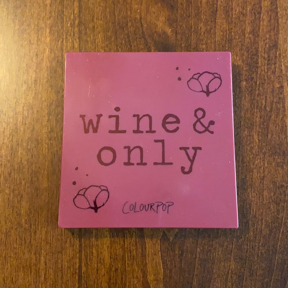 Colourpop Wine and Only Palette